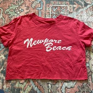John Galt/ Brandy Melville crop top